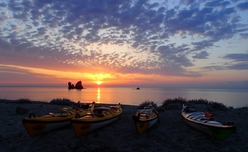 Alba in kayak (Tortolì) - STS Ogliastra