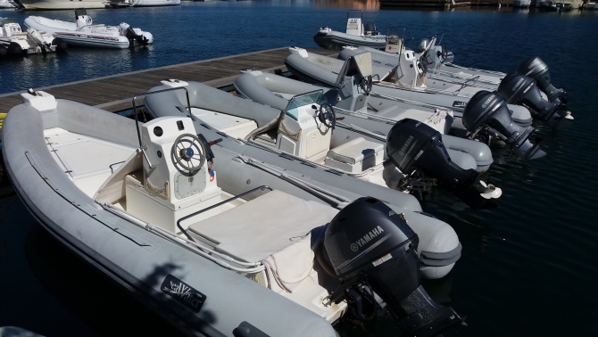 Noleggio Gommoni Flamar -  la flotta ed i prezzi 2022 - STS Ogliastra - Info & Tours 